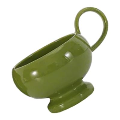  Style Ceramic Coffee Mug 280ml With Carrying Handle Stylish Drinkware For Home Office And Outdoor Use