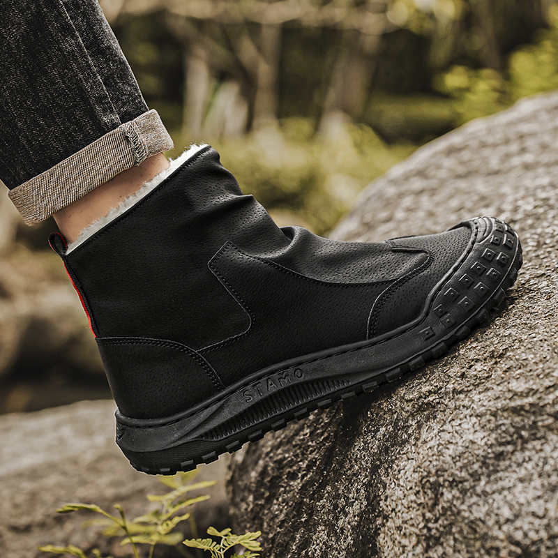 Ski Boots Dark Sneakers Husband Hiking Man Boots Jogging Shoes Men Sports Tenia Top Luxury Trend Comfort Collection Luxery