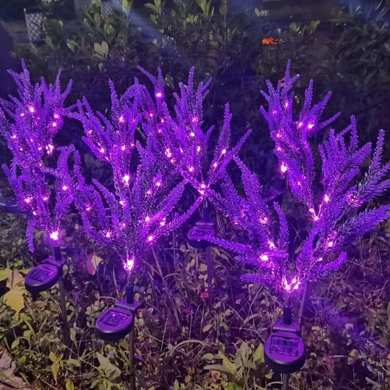 Solar Lotus Sunflower Garden Light for Outdoor Decoration