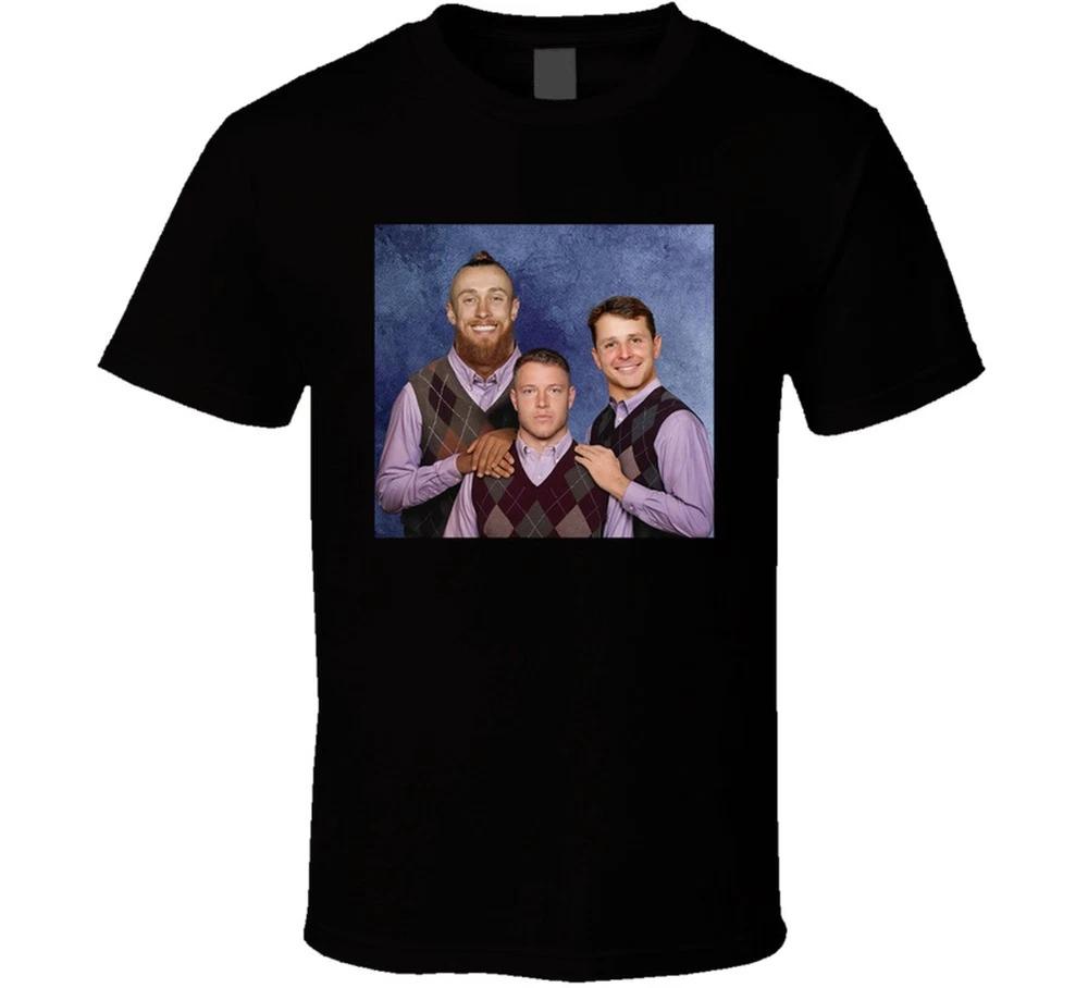 Christian Mccaffrey George Kittle Brock Purdy Step Brothers T Shirt S