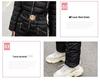 Women's Thickened Winter Fashion Cotton Two-Piece Set: Slimming Waist-Cinched Design