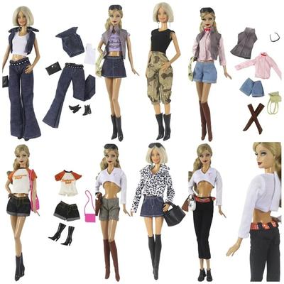 Vêtements de poupée faits à la main Tenue décontractée Tenue pour poupée de 11,5 pouces 30 cm Vêtements de poupée Nombreux styles Cadeaux pour accessoires de poupée 06