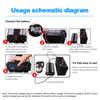 2200W DC 12v To AC 220V Pure Sine Wave Inverter Portable Power Supply Converter Car Solar Inverter
