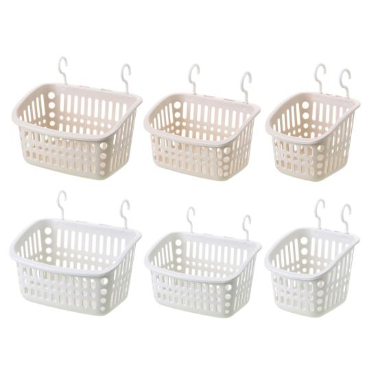 سلة تخزين معلقة سعة كبيرة تحمل قوي مجوفة جيدة التهوية مقاومة للماء سهلة التنظيف منظم سلة تخزين