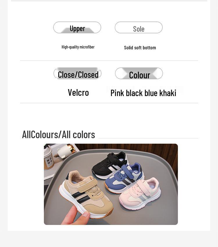 Lekkie buty sportowe dla chłopców i dziewcząt, oddychająca skóra, idealne dla maluchów uczących się chodzić, doskonałe na wiosnę i jesień.