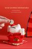 Creative Ceramic Lucky Cat Piggy Bank - Chinese Style Fortune Decor Gift
