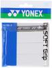 YONEX Wet Super Soft Grip of 011 White (Pack 3) AC136-3