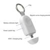 Universal Portable Wireless Watch Charger PD Fast Charging Keychain Shaped Charger Magnetic Handy Charger Dock Stand