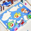 KC-Certified – Pinkfong Wooden Fishing Puzzle Set (8 Pieces)