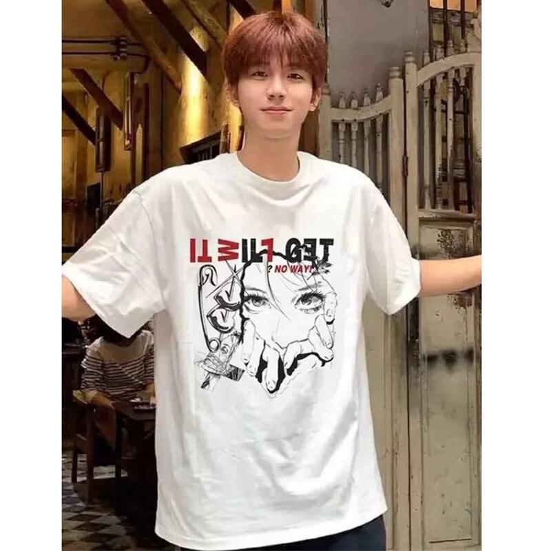 NASA MARVEL Men s Heavyweight Cotton Cartoon Print T-Shirt 2XL