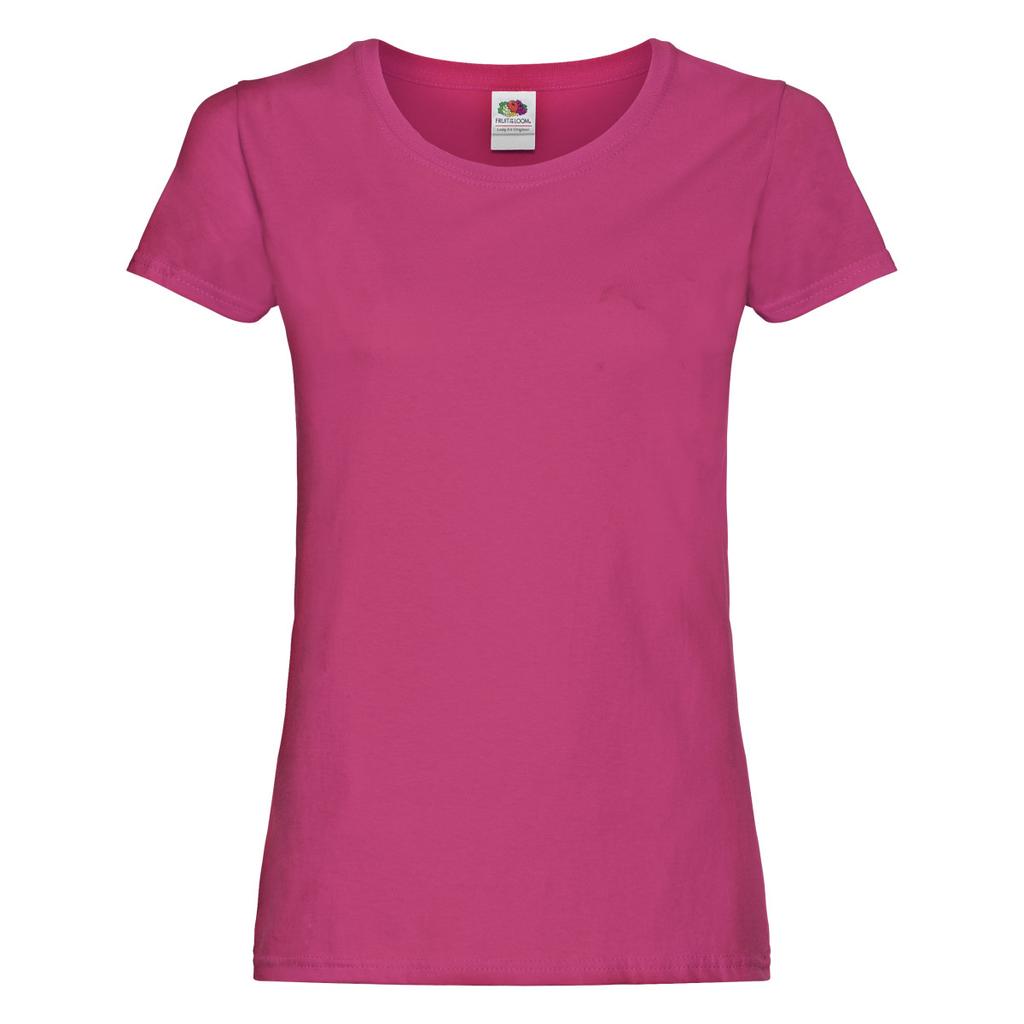 FRUIT OF THE LOOM Womens/Ladies T-Shirt
