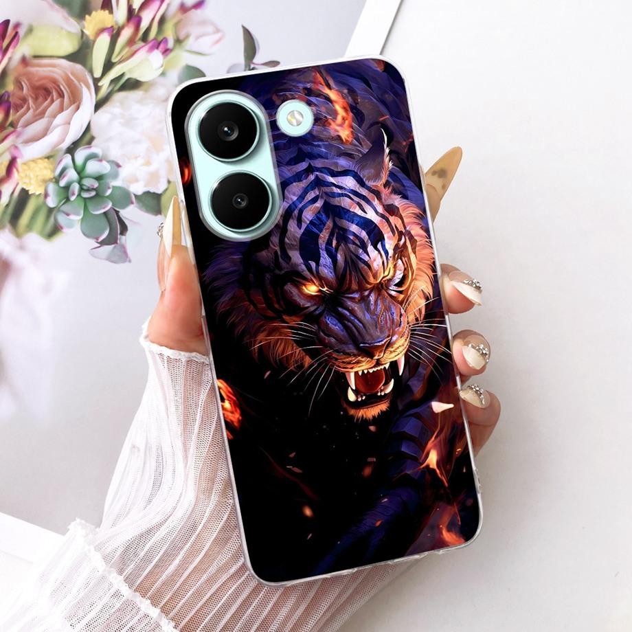 For Xiaomi Poco X8 Pro Max Phone Case Soft Silicone Cover Butterfly Dragon Cat Floral Bumper On Xiaomi Redmi Turbo 5 Max Funda