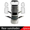 Car Sunshade For Toyota Land Cruiser Prado 120 J120 MK3 2003~2009 LC120 FJ120 Sunscreen Window Visor Cover Auto Accessories 2005