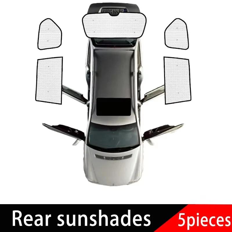 Car Sunshade For Toyota Land Cruiser Prado 120 J120 MK3 2003~2009 LC120 FJ120 Sunscreen Window Visor Cover Auto Accessories 2005
