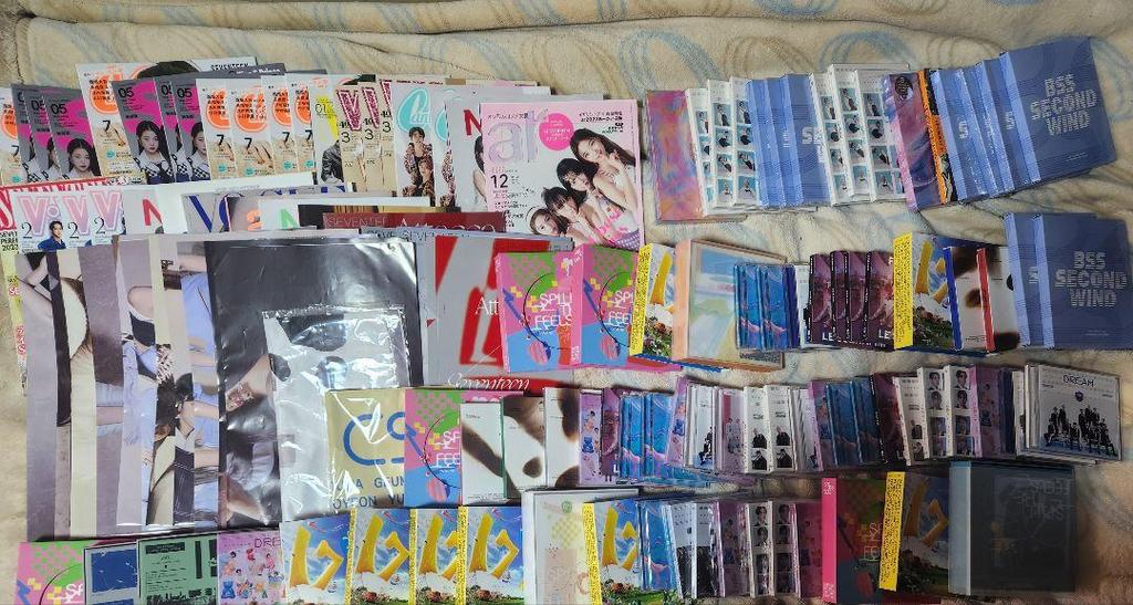 [USED] SEVENTEEN IVE LESSERAFIM CSR Bulk Sale