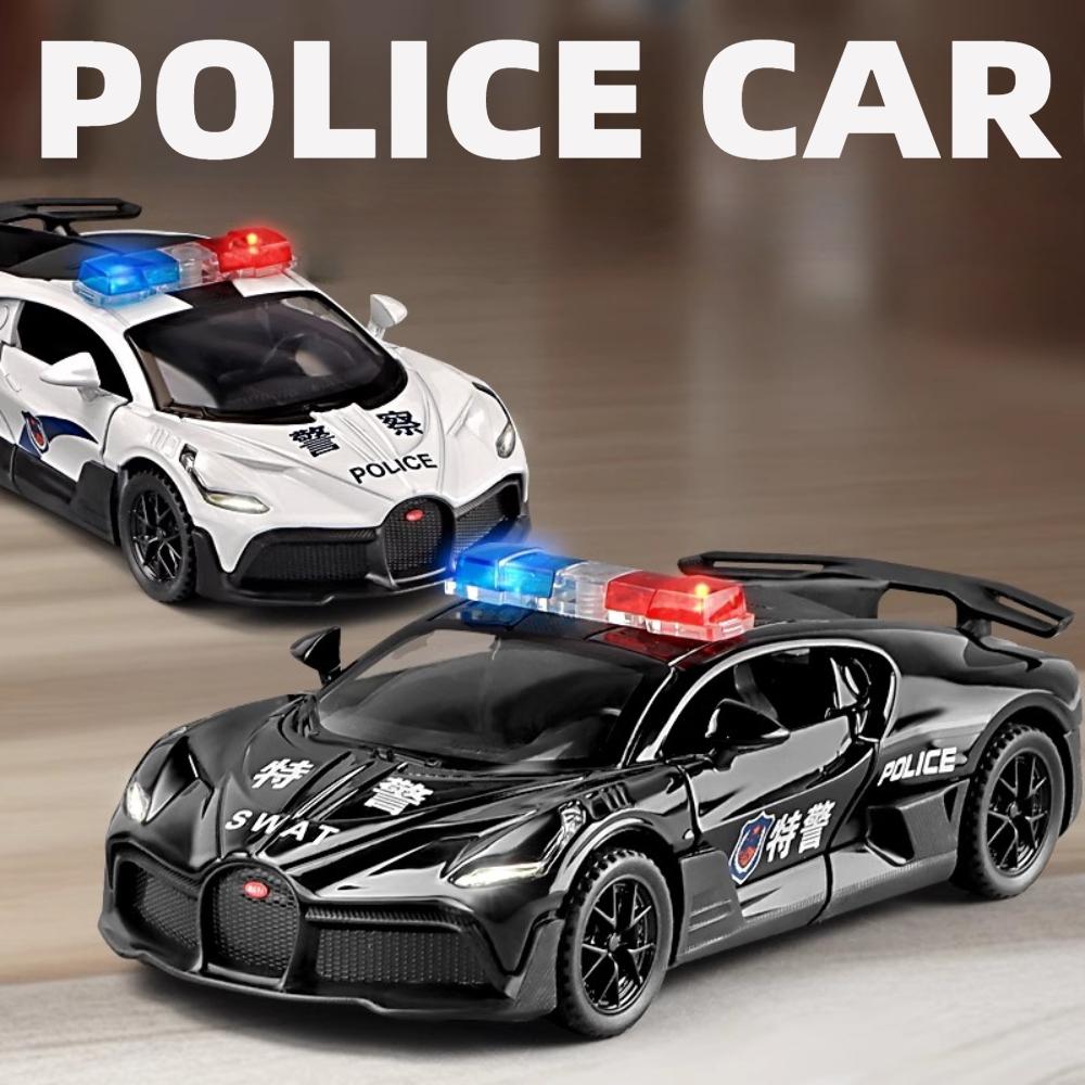 1:32 Lambor Lp750 Divo Police Car Model Toy Alloy Diecast Simulation Doors Opened Sound Light Sport Cars Models For Boys Gifts
