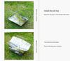 Ultra-Light Foldable Portable Barbecue Fire Pit and Stove