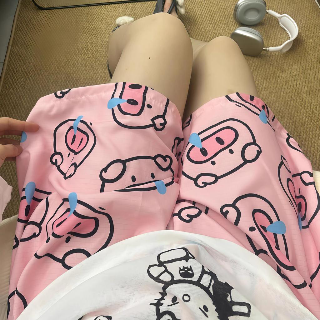 2026 Cloud Pajama Pants: Women's Loose Casual Shorts for Spring, Summer, Autumn - Versatile for Home or Walking.