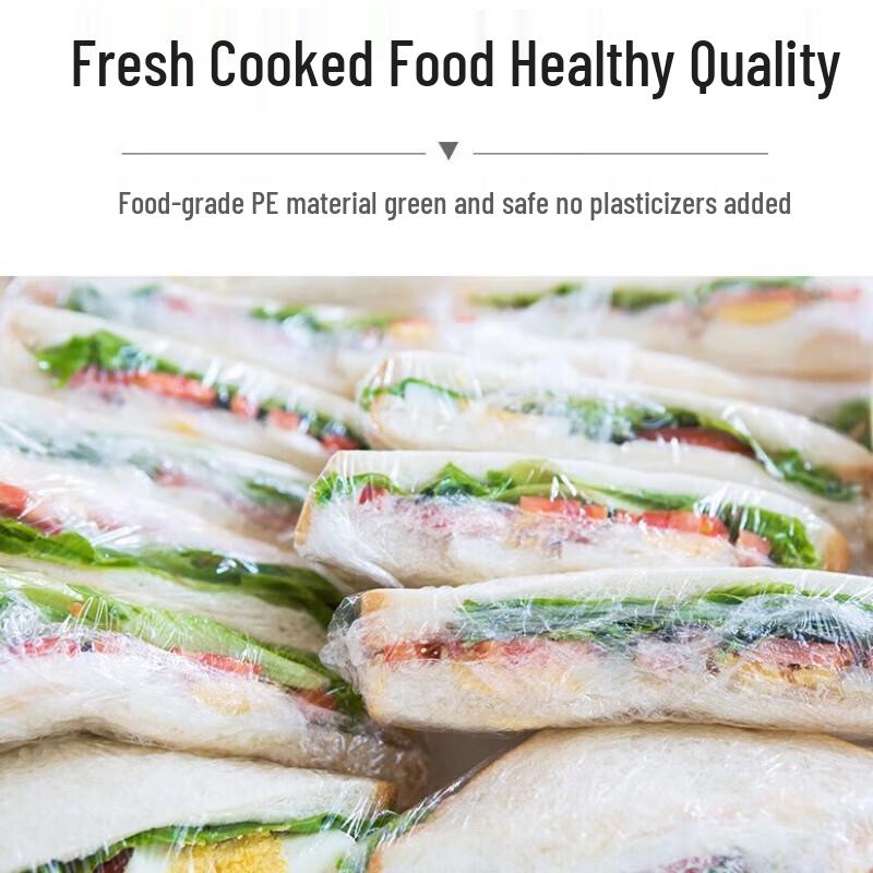 Miaojie PE Folia spożywcza (30cm x 50m, 5 Rolek)