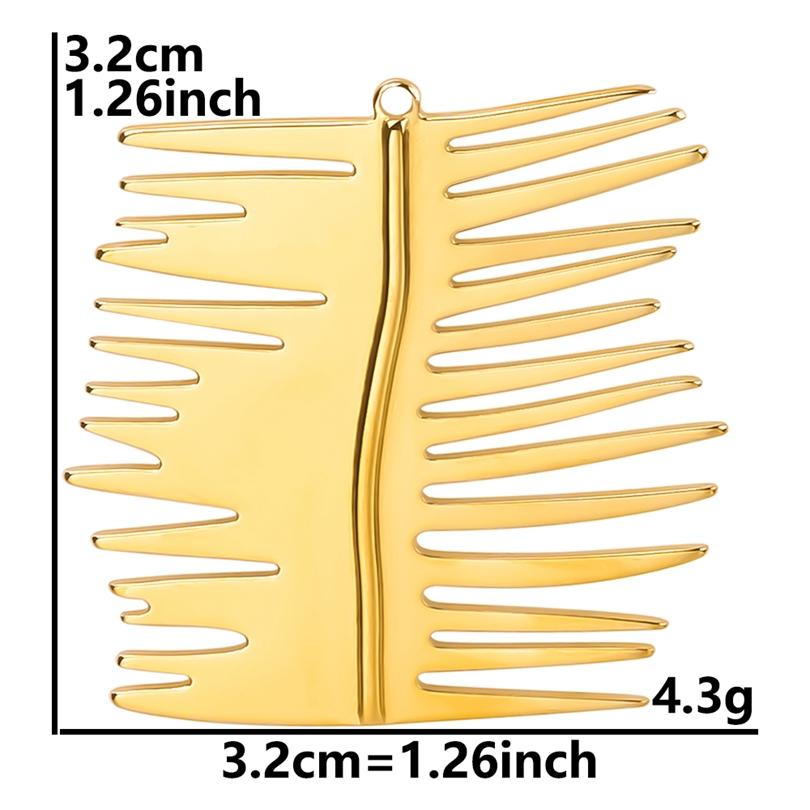 6pcs Cute Mushroom Cherry Flower Pendants Real Gold Plated Stainless Steel Charms For Jewelry Making Supplies DIY Bracelets Bulk