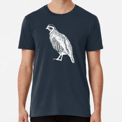 Chukar White Design  Premium T-Shirt S To 5XL Made In the AU/USA T-Shirt