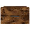 Wall Mounted Nightstands (2 pcs) Smoked Oak 35 x 35 x 20 cm