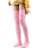 Thigh High Stockings Women Winter Warm Ladies Girls Black White Over Above Knee Sock Extra Long Female Plus Size Foot Leg Warmer