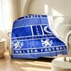 Football club.C Pattern Blanket for Home Decoration, Bed, Sofa, Car Travel, Camping, Suitable for All Seasons, Birthday Christmas Gift