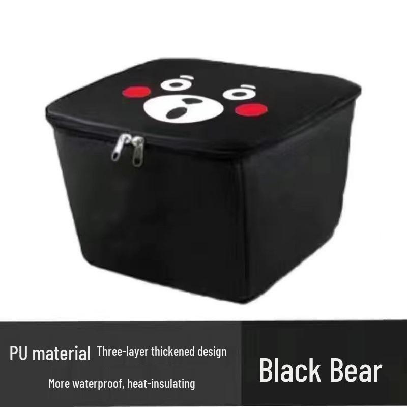 Electric Scooter Basket Liner - Waterproof, Snowproof, Universal Fit with Lid