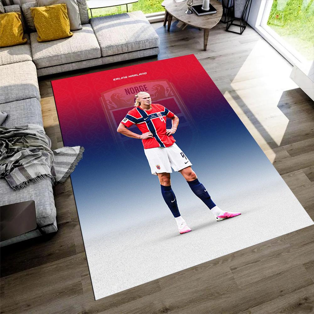 Haaland Area Rug Suitable for Outdoor Living Rooms Study room Dormitory Anti-slip Rug Decorate Offices Perfect Gift for Women/Men
