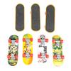 Mini Finger Skateboard Spielzeug für Kinder Jungen Stressabbau Fingerspielzeug Präzisionskontrolle Fingerspiel zur Verbesserung der Konzentration und Reaktion