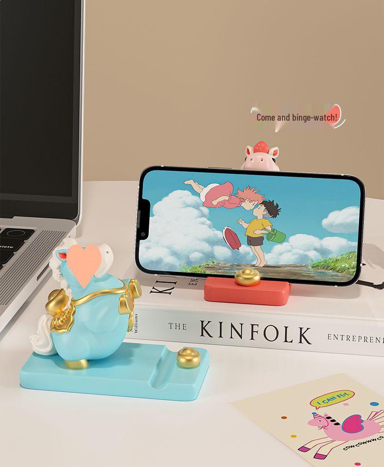 Creative Zodiac Horse Phone Holder & Desk Decompression Decor Gift