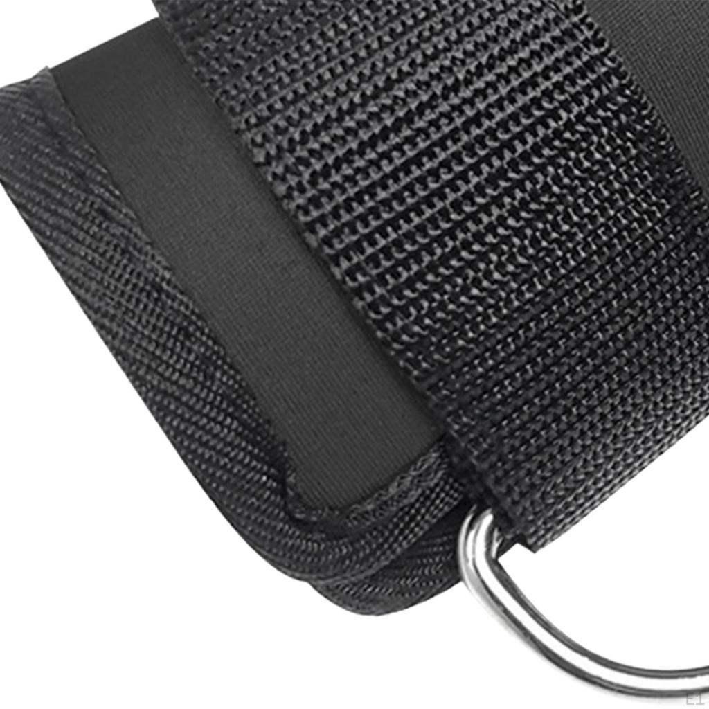 1 Pair Ankle Strap for Cable Machines, Gym Workout Kickback Cuffs, Leg Glute Attachment Straps