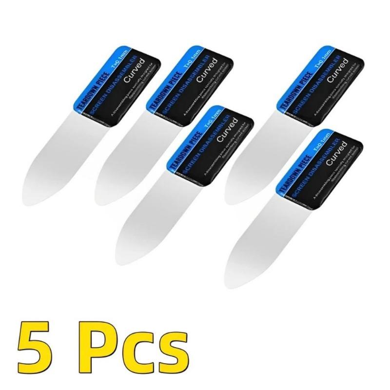 1-5 STÜCKE Edelstahlklinge Weiche Dünne Hebeln Spudger Handy Tablet Bildschirm Batterie Öffnungswerkzeuge Für Samsung IPhone IPad Opener