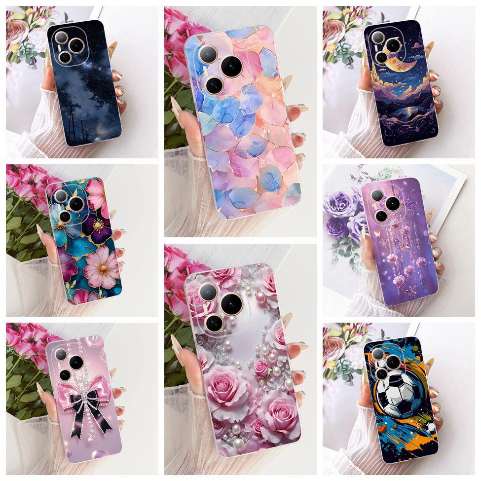 Case For Honor Power 5G Cover DVD-AN00 Transparent Fashion Butterfly Cute Cat Cool Painted Soft Phone Casing For Honor Power 5G