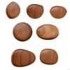 4Pcs Wood Wall Mounted Coat Hooks Wooden Storage Hangers Cabinet Knobs
