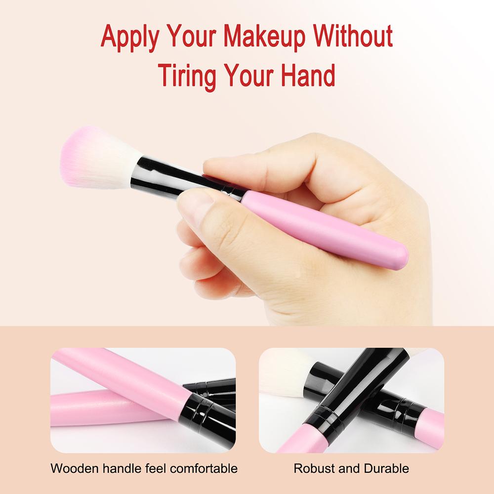 8-32pcs Pink Makeup Brush Set Soft Fluffy Premium Professional Cosmetic Foundation Powder Eyeshadow Blending Beauty Tool