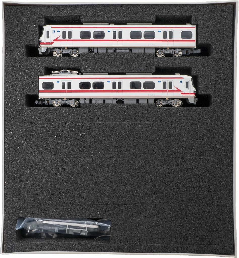 Greenmax N Gauge Meitetsu 1850 Series Set 31781 Model Train (1853 Formation) 2-Car Add-on (Non-Powered)