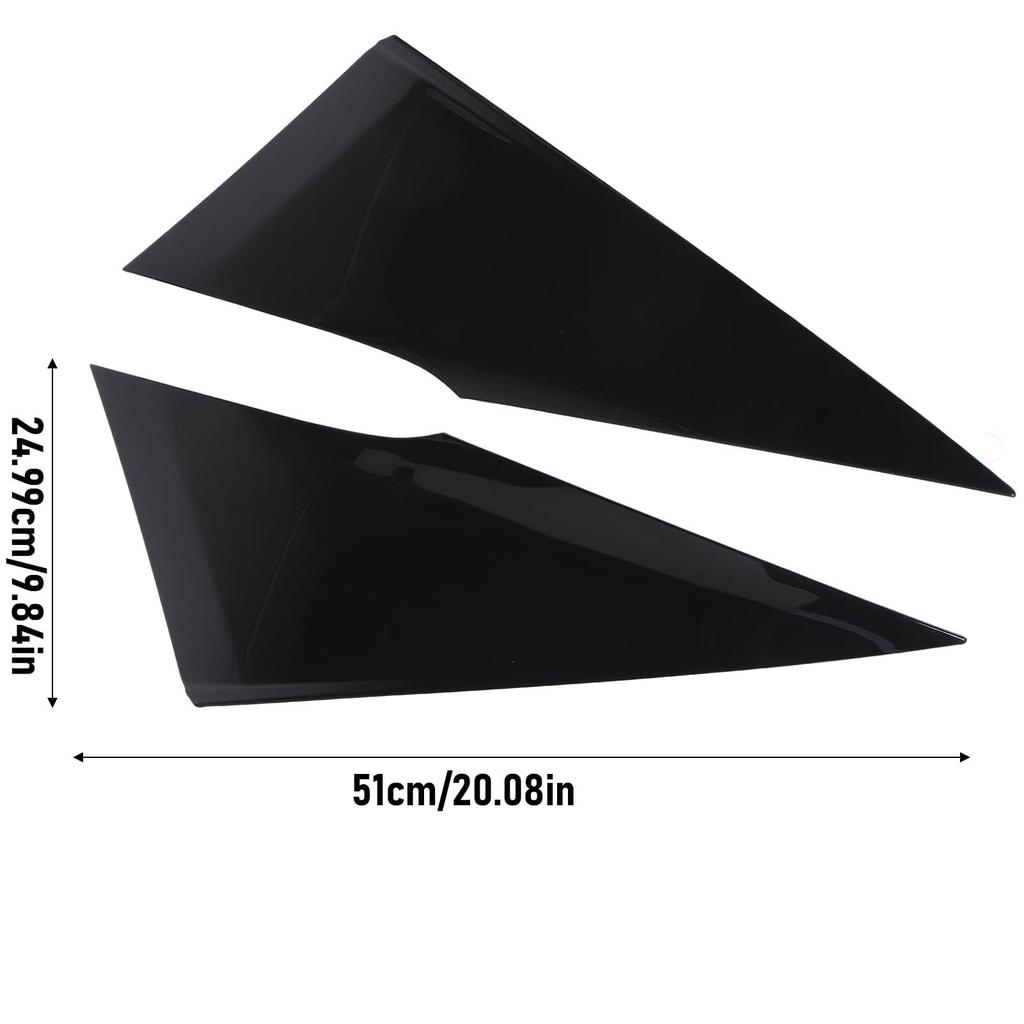 Rear Quarter Window Cover Primed for Weatherproof Impact Proof 2017-2022 AWD-E 2019-2022