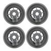 4PCS Dishwasher Lower Rack Wheels for Neff 165314 Lower Basket Rail Replacement Roller