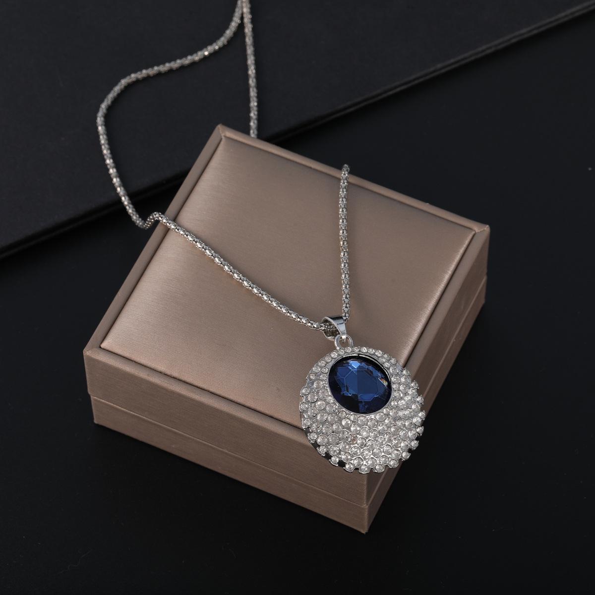 Элегантное трансграничное осенне-зимнее ожерелье-свитер, не выцветающее, для женщин