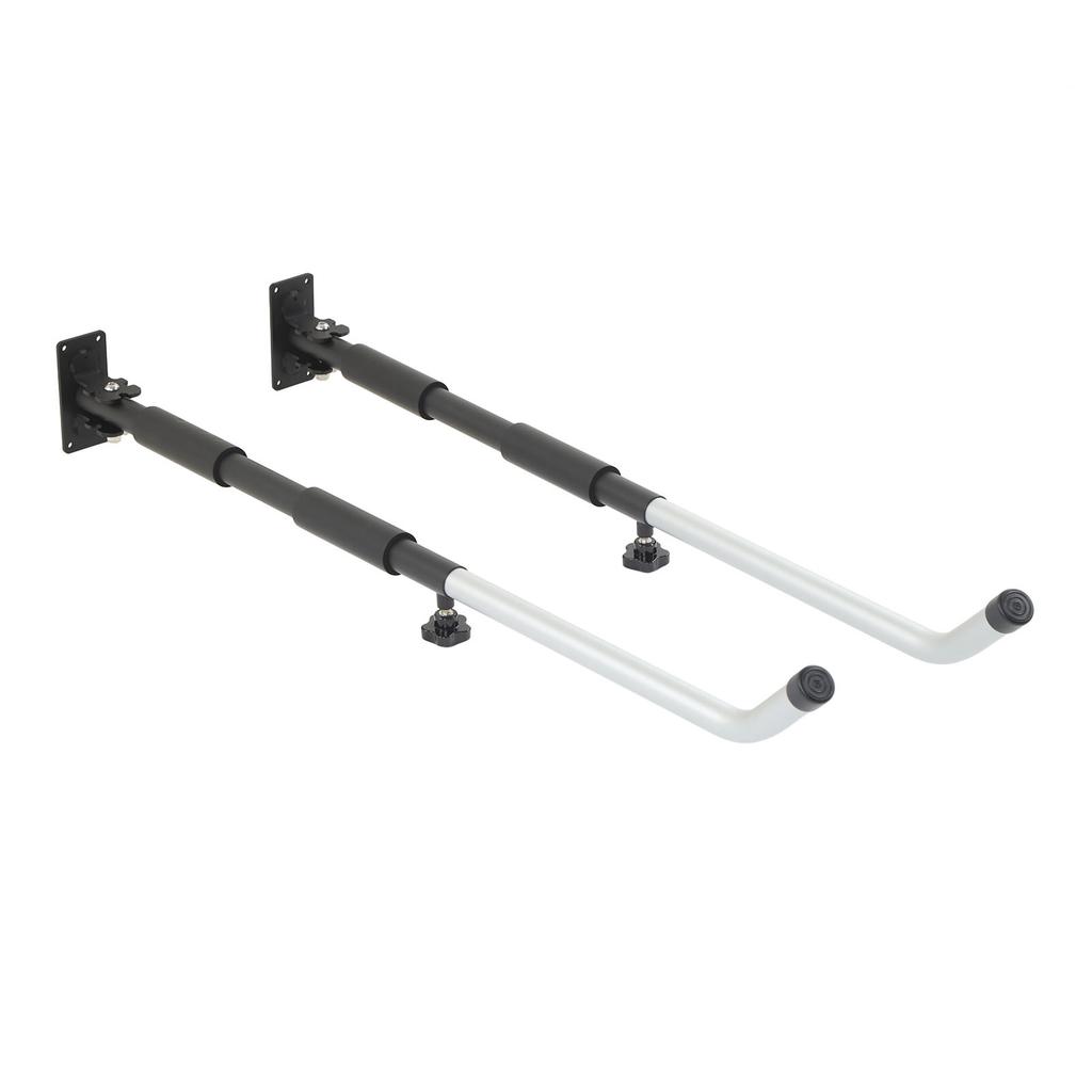 Wall Mount Rack 62‑102cm Adjustable 40KG Bearing Aluminum Alloy Holder Support Bracket for Toolbox