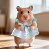 All Seasons Little Pet Golden Hamster Clothes Mini Woolen Knitted Skirt Mouse Costume Small Pet Vest Photography Clothing