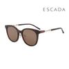 Escada Sunglasses SES E14G 0B36 Round Horn-rimmed UV Protection Women's