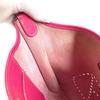 HERMES H punching logo Evelyne 1 PM Crossbody Shoulder Bag Epsom Rose Tyrian