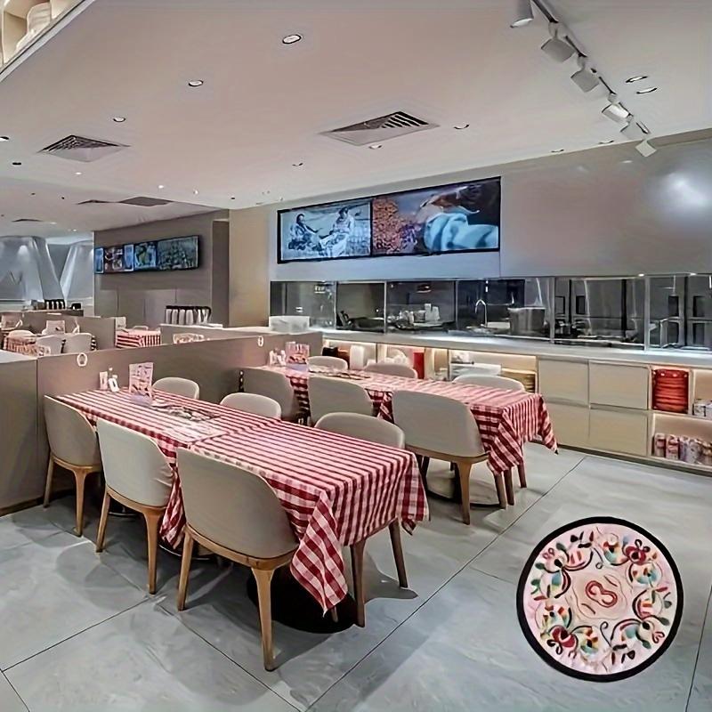 Random Color Embroidered Dining Table Coasters Insulated Coffee Coasters Dining Mats Used for Table Decoration In Restaurants