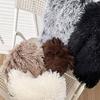 Furry Leg Warmers Winter Wear for Everyday Outfits Festivals Women Colorful Fuzzy Plush Boot Cuffs Footless Calf Socks