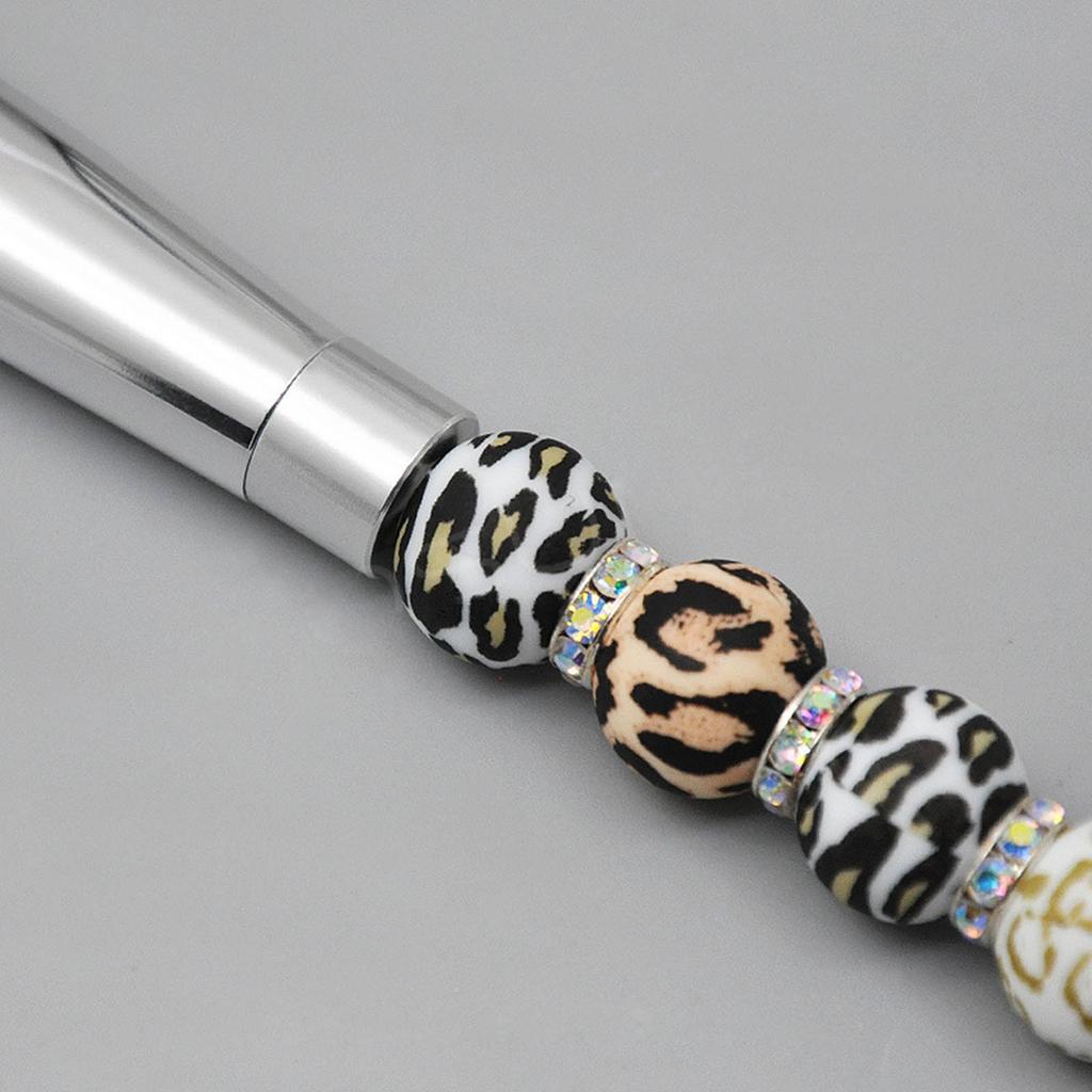 5pcs Jewelry Beaded DIY Eye Brush Detachable Beads Makeup Brushes Set for Women Girls Professional Cosmetics Makeup Tool