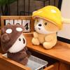 Mushroom Bunny Doll Wearing Hat Giant Panda Doll Plush Toy Children Girl Rag Doll Gift