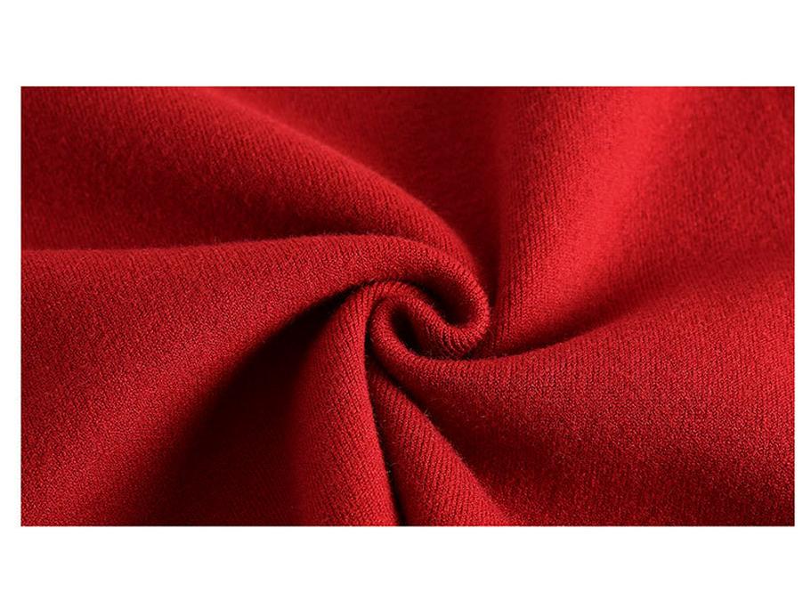 2024 Women's Plus Size Fleece-Lined Sweater for Autumn/Winter - Thick One-Piece Base Layer for Middle-Aged & Elderly Moms